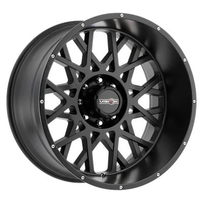 Vision Wheel 8-170 SB Rocker – 8x170mm Satin Black Automotive Wheel