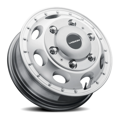 Vision Wheel 6-Lug 5.5-Inch Satin Black Dually Wheel Rim