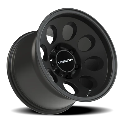 Vision Wheel Midway 5x114.3mm Satin Black Automotive Wheel
