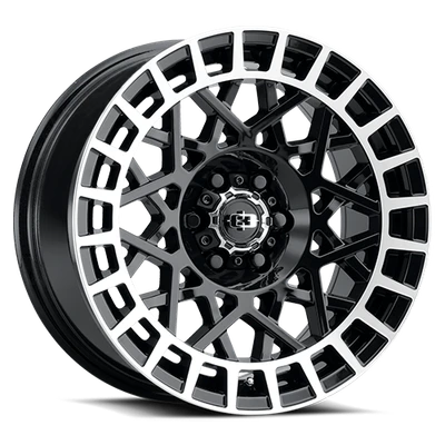 Vision Wheel 5-110 GBML Savage Satin Black Machined Automotive Wheel