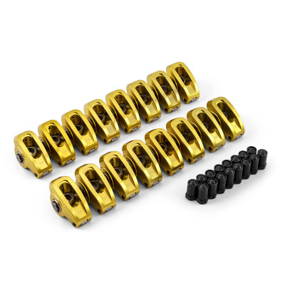 Speedmaster Ford SB 289 302 351 Windsor 1.6 Aluminum Roller Rocker Arm Set PCE261.1021.01
