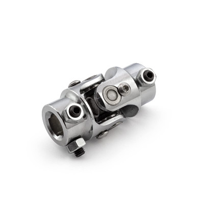 Speedmaster PCE514.1004 9/16"-26 Spline x 3/4" Double D Stainless Steel Steering U-Joint