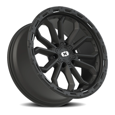 Vision Wheel 6-5.5 SB VIS KORUPT Satin Black Wheel