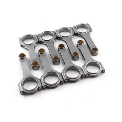  Speedmaster PCE274.1036 H-Beam Connecting Rods 6.25 inch 4340 Steel Bronze Bush Chevy SBC 350