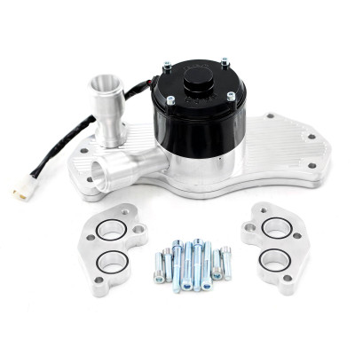 Speedmaster Chevy LS1 40+ GPM Slimline Electric Water Pump Polished PCE194.1016
