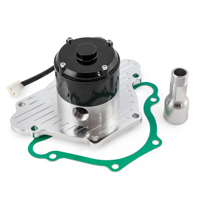 Speedmaster Mopar Chrysler SB 318 340 360 40+ GPM Slimline Electric Water Pump Polished