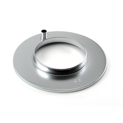 Speedmaster 10" Chrome Raised Air Cleaner Base PCE101.1003