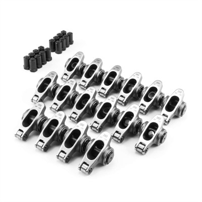 Speedmaster Chevy SBC 350 1.6 Ratio 7/16" Stainless Steel Roller Rocker Arms Set PCE261.1070.01
