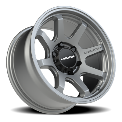 Vision Wheel 6-5.5 SG Flow 6x5.5" Satin Gunmetal Automotive Wheel