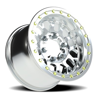 Vision Wheel 6-Lug 5.5-Inch Polished Storm Forged Aluminum Wheel