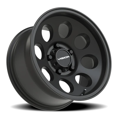 Vision Wheel 5-114.3mm 5-Lug Satin Black Midway Wheel Rim