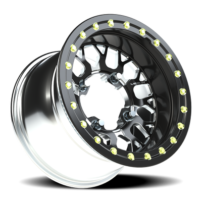 Vision Wheel 4x136mm As-Cast Satin Black Forge Wheel