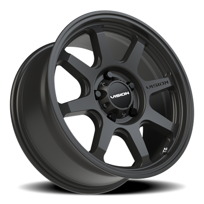 Vision Wheel 5x4.5 Satin Black VIS FLOW Automotive Wheel