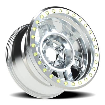 Vision Wheel 5x5.0" UNF/MFMR Machined Finish Bore Ring