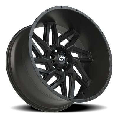 Vision Wheel 6-139.7 SB VIS SPYDER Satin Black Automotive Wheel
