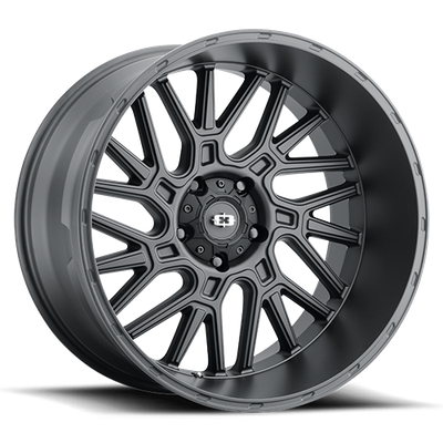Vision Wheel 8-165.1 Satin Black BRAWL Wheel