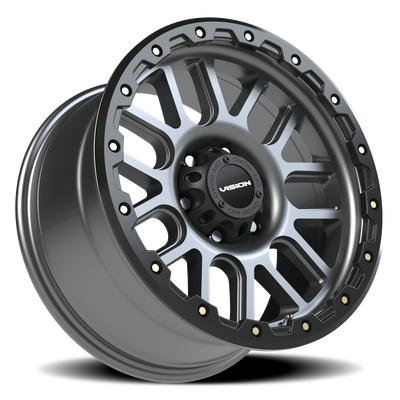 Vision Wheel 6-5.5 Gunmetal YZINC VOR NEMESIS Wheel
