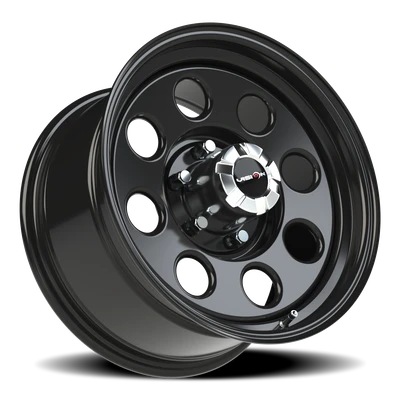 Vision Wheel 6-5.5 Black Steel Automotive Wheel