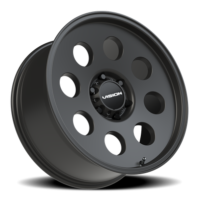 Vision Wheel Midway 5x114.3mm Satin Black Automotive Wheel