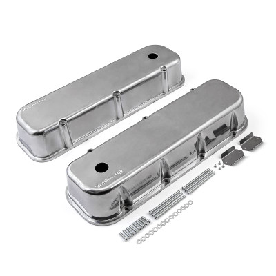 Speedmaster Chevy BBC 454 Aluminum Polished Valve Covers 1-314-002-01