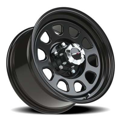 Vision Wheel 6x5.5" Black Steel Rim