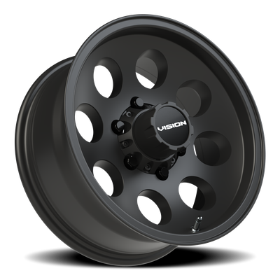 Vision Midway 6x5.5 Satin Black Wheel