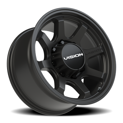 Vision Wheel 8x6.5 Satin Black Flow Wheel - Automotive Rim