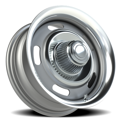 Vision Wheel 5x4.5 Rally Silver Automotive Rim