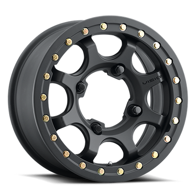 Vision Wheel 4-136 SB W/SR FLOW – Satin Black Automotive Wheel