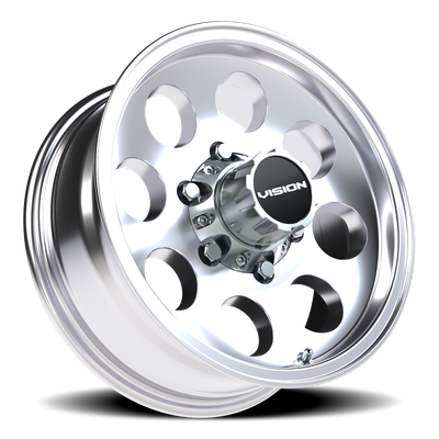 Vision Wheel 6x5.5 Polished Midway Automotive Wheel Rim
