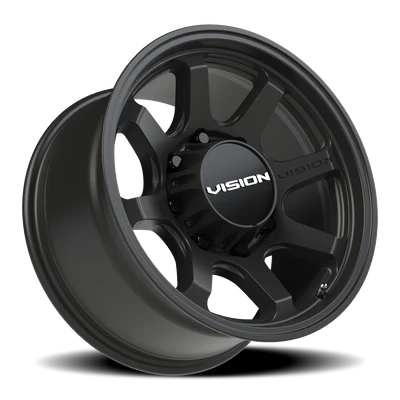 Vision Wheel 8x6.5 Satin Black Flow Automotive Wheel