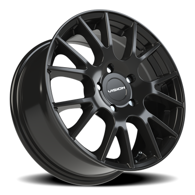 Vision Wheel 5-114.3 GB VIS HELLION Gloss Black Automotive Wheel