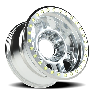 Vision Wheel 8-Lug 6.5-Inch Bolt Circle Machined Finish Ring