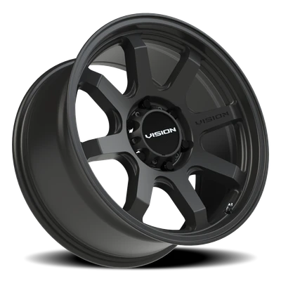 Vision Wheel 6-135 SB VIS FLOW 6x5.5" Satin Black Wheel