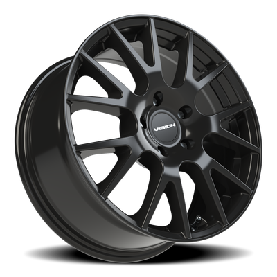 Vision Wheel 5x114.3mm Gloss Black HELLION Automotive Wheel
