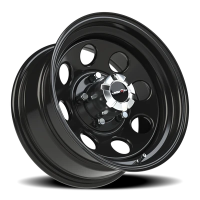 Vision Wheel 5x5.5" Black Steel SOFT8 Rim