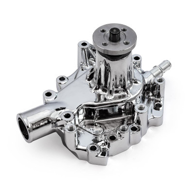 Speedmaster Ford 351C Cleveland High Volume Aluminum Water Pump Chrome PCE195.1018.03