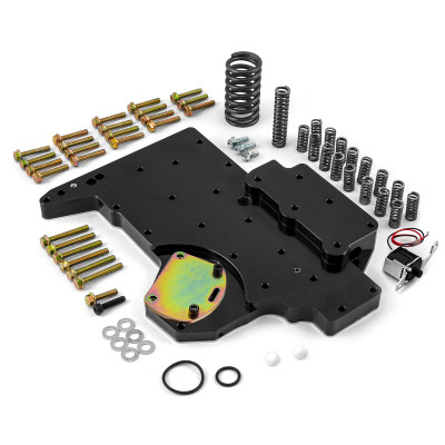 Speedmaster GM 4L80 Transmission Billet Aluminum Full Manual Valve Body - Black PCE634.1009.02