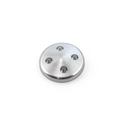Speedmaster PCE243.1001 Chevy SBC 350 Short Water Pump Billet Cover Satin