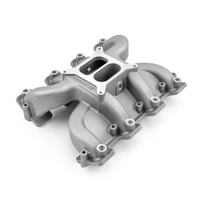 Speedmaster Chevy GM LS3 Dual Plane 4150 MID-AIR™ MidRise Aluminum Intake Manifold Satin