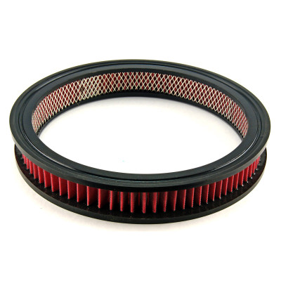 Speedmaster PCE107.1012 14" x 2" Red Washable Air Filter Element