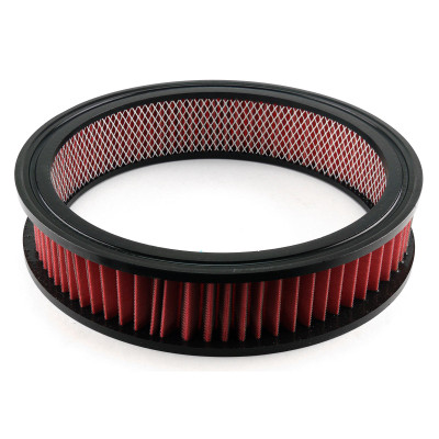 Speedmaster PCE107.1013 14" x 3" Red Washable Air Filter Element