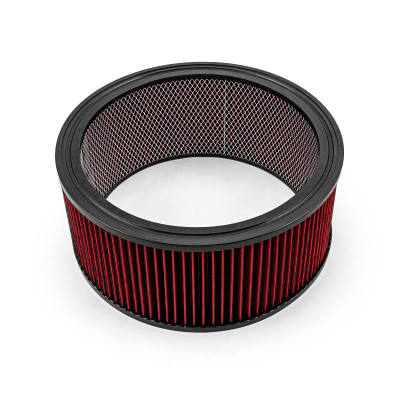 Speedmaster PCE107.1015 14" x 6" Red Washable Air Filter Element