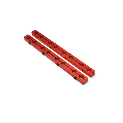 Speedmaster Chevy SBC 350 Rocker Stud Girdle Red PCE259.1001.01