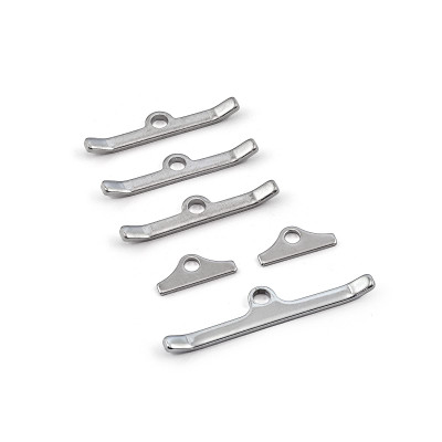 Speedmaster Ford SB 289 302 351 Windsor 4.5" Chrome Valve Cover Hold Down Spreader Bars PCE312.1003