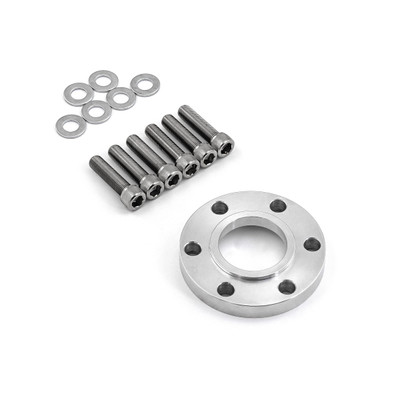 Speedmaster Supercharger Snout Crank Pulley Spacer Billet Aluminum 0.465" PCE466.1007