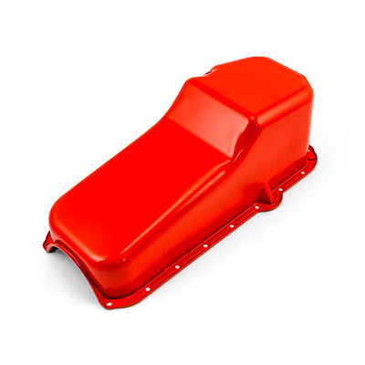 Speedmaster Chevy SBC 350 2-Piece Replacement Oil Pan 1980-85 P/Side Orange PCE300.1037.04
