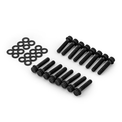 Speedmaster Holden 253 304 308 12-Point Black Oxide Intake Manifold Bolt Kit PCE318.1006