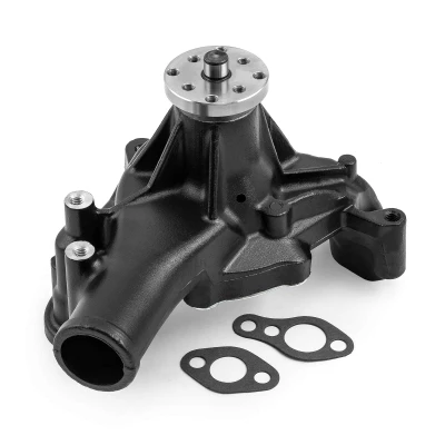 Speedmaster Chevy SBC 350 High Volume Aluminum Long Water Pump Black PCE195.1005.02