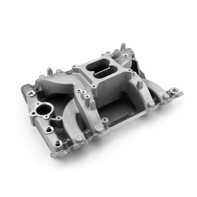 Speedmaster Oldsmobile 400 425 455 MID-AIR MidRise Aluminum Intake Manifold Satin 1-147-076